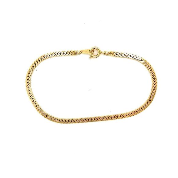 Gold Tone Marked Korea Bracelet - Picture 1 of 3
